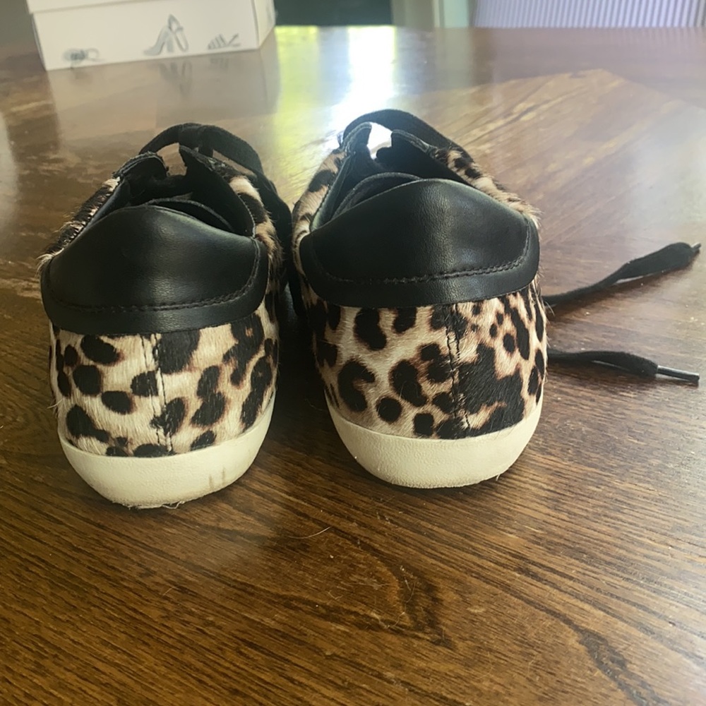 Gently used Banana Republic animal print tennis shoes - Picture 4 of 7
